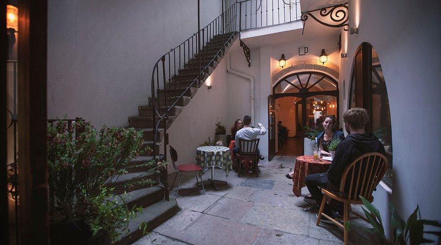 fotka kavárny v Praze